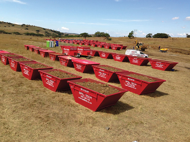 Polluted soil management